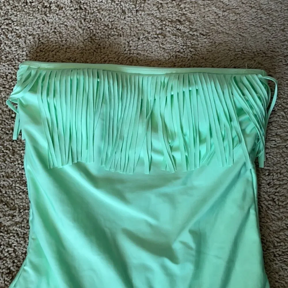 New Gianni Bini strapless one piece swimsuit